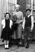 Nan L., Alan, Wendy - 1953